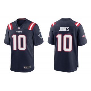 Men's Mac Jones New England Patriots Navy 2021 NFL Draft Jersey