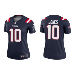 Women's Mac Jones New England Patriots Navy Legend Jersey