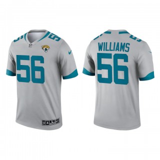 Quincy Williams Silver 2021 Inverted Legend Jaguars Jersey