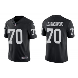 Men's Alex Leatherwood Las Vegas Raiders Black 2021 NFL Draft Jersey
