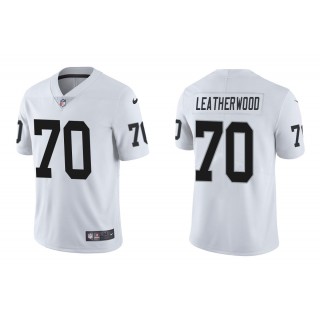 Men's Alex Leatherwood Las Vegas Raiders White 2021 NFL Draft Jersey