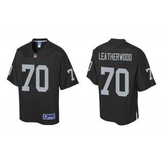Men's Alex Leatherwood Las Vegas Raiders Black Pro Line Jersey