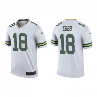 Randall Cobb White Color Rush Legend Packers Jersey