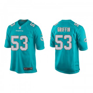 Shaquem Griffin Aqua Game Dolphins Youth Jersey