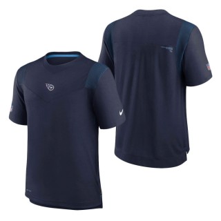 Tennessee Titans Nike Navy Sideline Player UV Performance T-Shirt