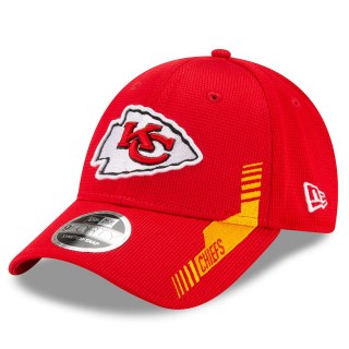 Toddler Kansas City Chiefs Red 2021 NFL Sideline Home 9FORTY Snapback Hat
