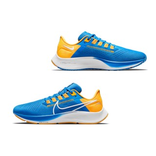 Unisex Chargers Nike Powder Blue Zoom Pegasus 38 Shoes