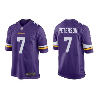 Men's Patrick Peterson Minnesota Vikings Purple Game Jersey