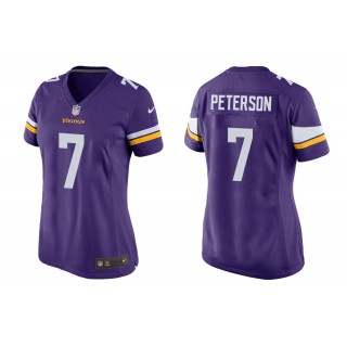 Women's Patrick Peterson Minnesota Vikings Purple Game Jersey