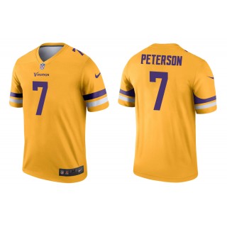 Men's Patrick Peterson Minnesota Vikings Gold Inverted Legend Jersey