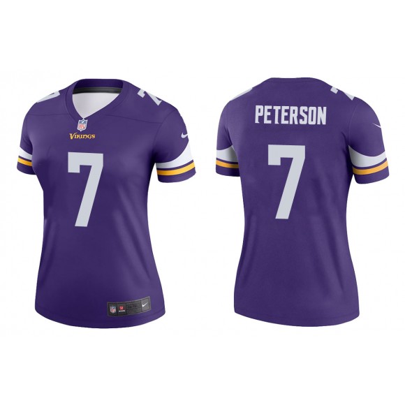 Women's Patrick Peterson Minnesota Vikings Purple Legend Jersey