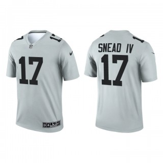 Willie Snead IV Silver 2021 Inverted Legend Raiders Jersey