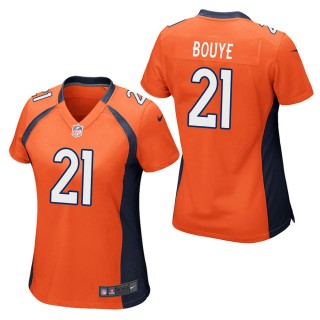 Women's Denver Broncos A.J. Bouye Orange Game Jersey