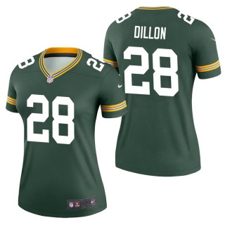 Women's Green Bay Packers A.J. Dillon Green Legend Jersey