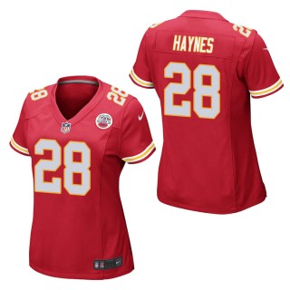 Women's Kansas City Chiefs Abner Haynes Red Game Jersey