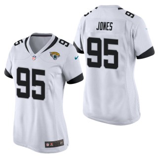 Women's Jacksonville Jaguars Abry Jones White Game Jersey