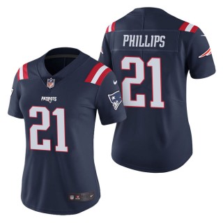 Women's New England Patriots Adrian Phillips Navy Color Rush Limited Jersey
