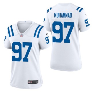 Women's Indianapolis Colts Al-Quadin Muhammad White Game Jersey
