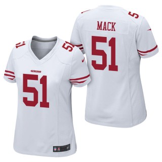 Women's San Francisco 49ers Alex Mack White Game Jersey