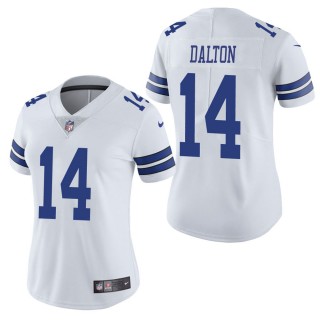 Women's Dallas Cowboys Andy Dalton White Vapor Untouchable Limited Jersey