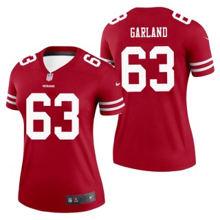 Women's San Francisco 49ers Ben Garland Scarlet Legend Jersey