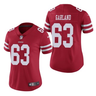 Women's San Francisco 49ers Ben Garland Scarlet Vapor Untouchable Limited Jersey