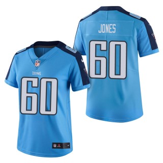 Women's Tennessee Titans Ben Jones Light Blue Vapor Untouchable Limited Jersey