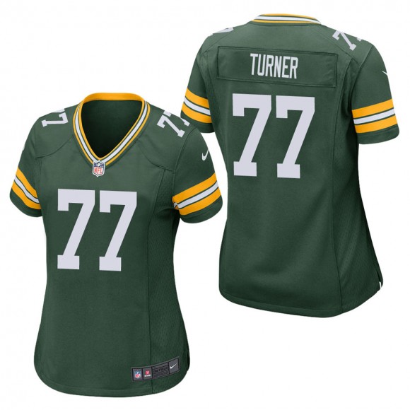 Women's Green Bay Packers Billy Turner Green Game Jersey