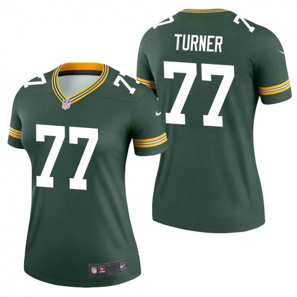 Women's Green Bay Packers Billy Turner Green Legend Jersey