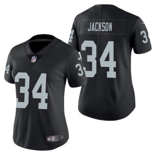 Women's Las Vegas Raiders Bo Jackson Black Vapor Untouchable Limited Jersey
