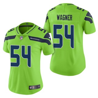 Women's Seattle Seahawks Bobby Wagner Green Color Rush Limited Jersey