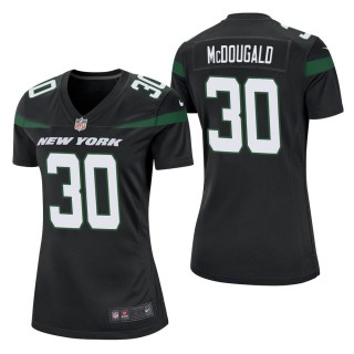 Women's New York Jets Bradley McDougald Black Game Jersey