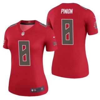 Women's Tampa Bay Buccaneers Bradley Pinion Red Color Rush Legend Jersey