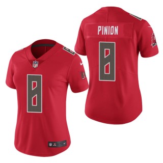Women's Tampa Bay Buccaneers Bradley Pinion Red Color Rush Limited Jersey
