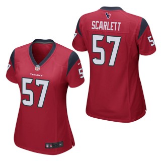 Women's Houston Texans Brennan Scarlett Red Game Jersey