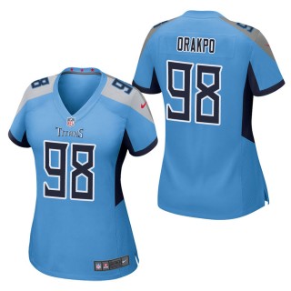 Women's Tennessee Titans Brian Orakpo Light Blue Game Jersey