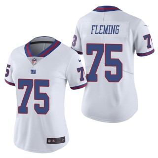 Women's New York Giants Cameron Fleming White Color Rush Limited Jersey