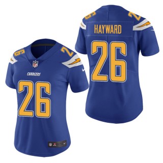 Women's Los Angeles Chargers Casey Hayward Royal Color Rush Limited Jersey