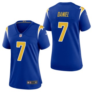 Women's Los Angeles Chargers Chase Daniel Royal 2nd Alternate Game Jersey