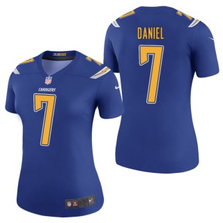 Women's Los Angeles Chargers Chase Daniel Royal Color Rush Legend Jersey