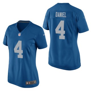 Women's Detroit Lions Chase Daniel Blue Throwback Game Jersey