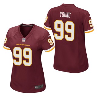 Women's Washington Football Team Chase Young Burgundy Game Jersey