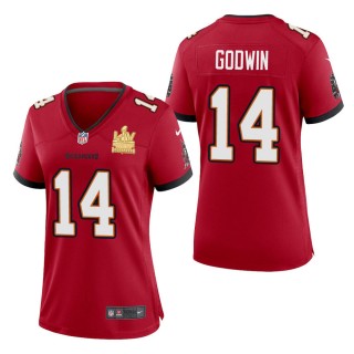 Women's Tampa Bay Buccaneers Chris Godwin Red Super Bowl LV Champions Jersey