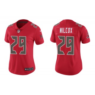 Women's Tampa Bay Buccaneers Chris Wilcox Red Color Rush Limited Jersey