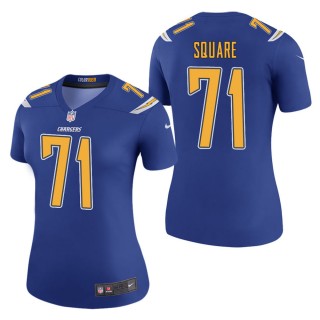 Women's Los Angeles Chargers Damion Square Royal Color Rush Legend Jersey