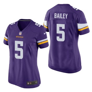 Women's Minnesota Vikings Dan Bailey Purple Game Jersey