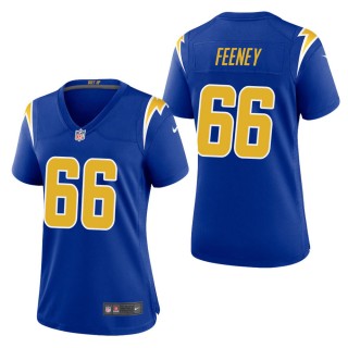 Women's Los Angeles Chargers Dan Feeney Royal 2nd Alternate Game Jersey