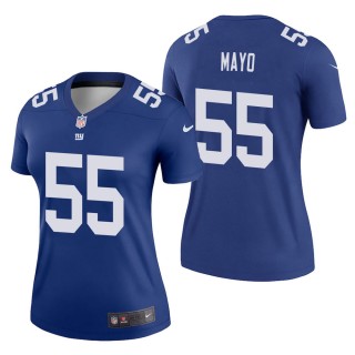 Women's New York Giants David Mayo Royal Legend Jersey