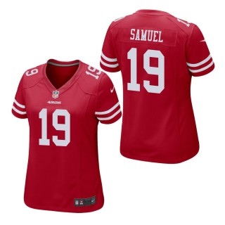 Women's San Francisco 49ers Deebo Samuel Scarlet Game Jersey