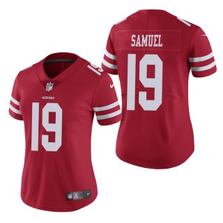 Women's San Francisco 49ers Deebo Samuel Scarlet Vapor Untouchable Limited Jersey